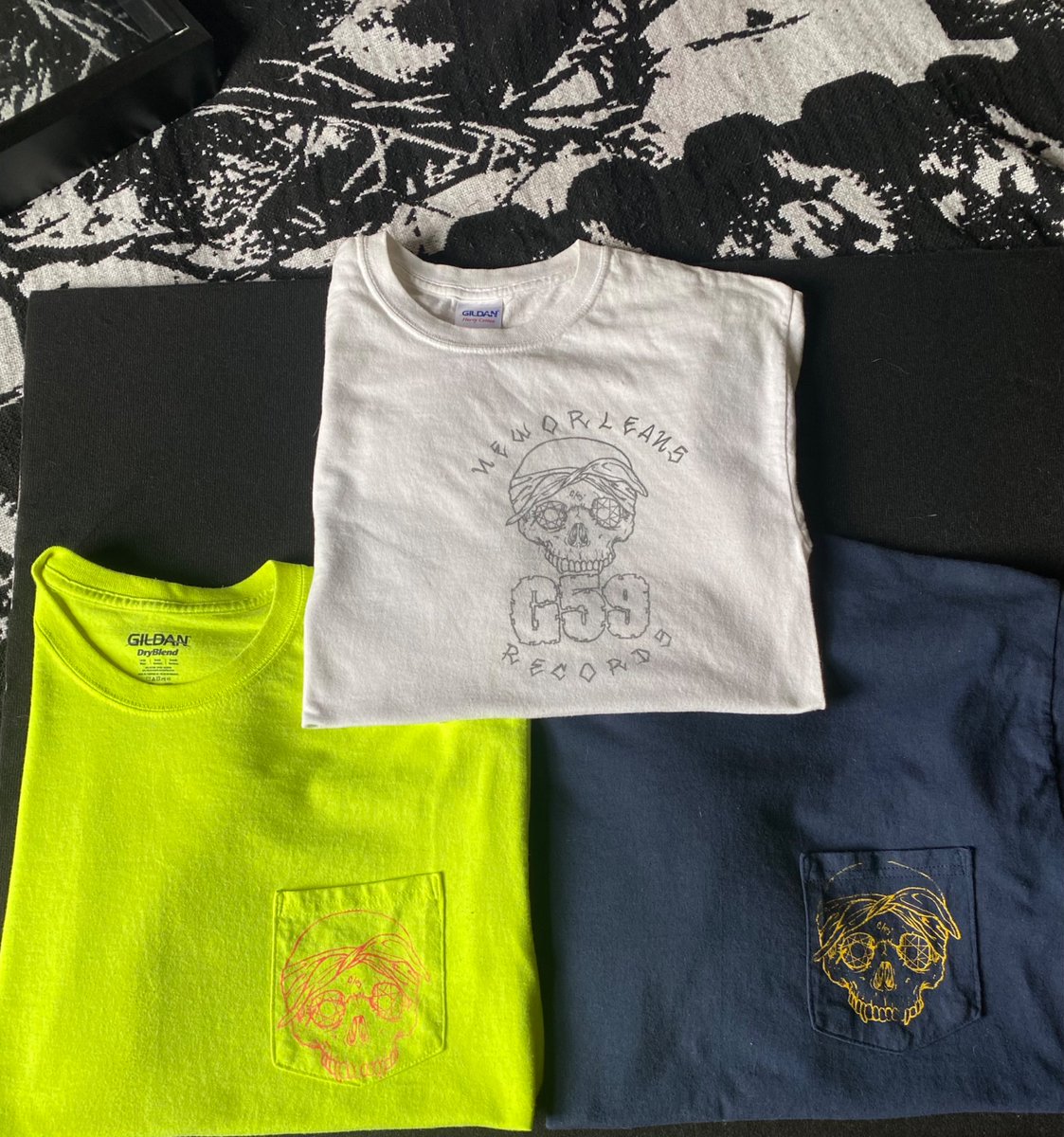AlfasCatacomb59's tweet photo. They only come out the frame once a year and that’s for Greyday. @SuicideChrist we talked a few months ago and you told me to hit you up before the show, I will be at The September 4th Bristow VA show driving from New Jersey, would love to re unite these with you guys and have you and @suicideLEOPARD & the OG circle check them out, these shirts are so precious to me and it’s an honor to be the one to hold on to them and preserve them as pieces of Underground history.  See y’all there GreyFiveNine
@KyleLeunissen @slimgucci59 
@RubysNephew @SUICIDEBOYS @whereyatduckboy @crystalmeth___