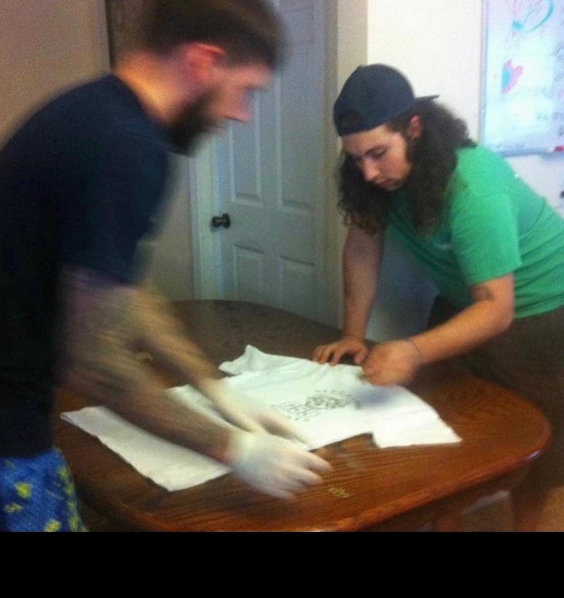 AlfasCatacomb59's tweet photo. They only come out the frame once a year and that’s for Greyday. @SuicideChrist we talked a few months ago and you told me to hit you up before the show, I will be at The September 4th Bristow VA show driving from New Jersey, would love to re unite these with you guys and have you and @suicideLEOPARD & the OG circle check them out, these shirts are so precious to me and it’s an honor to be the one to hold on to them and preserve them as pieces of Underground history.  See y’all there GreyFiveNine
@KyleLeunissen @slimgucci59 
@RubysNephew @SUICIDEBOYS @whereyatduckboy @crystalmeth___
