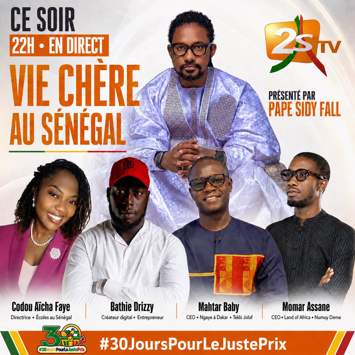 Noo_IDcard's tweet photo. À ce soir 
#30JoursPourLeJustePrix https://t.co/48Jbe86zKe