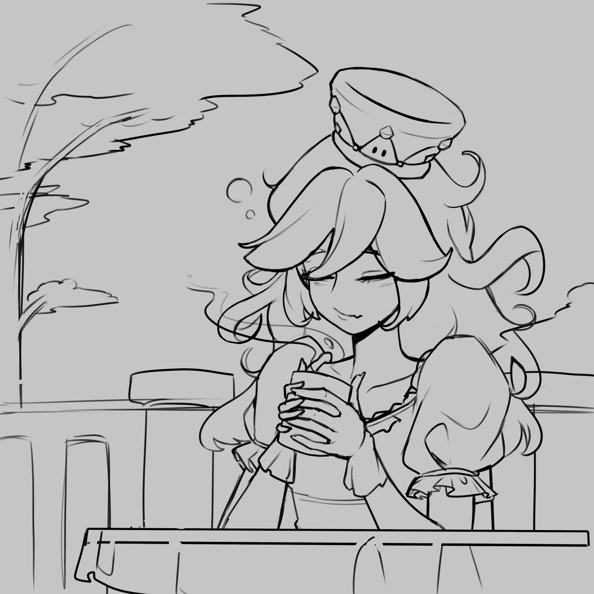 wanioooartist's tweet photo. ☕�� Finished!!
From WIP to finished artwork! I’m so happy with how this commission came together. 💚
#commission #vtuber #illustration https://t.co/oTVZkZXRlp