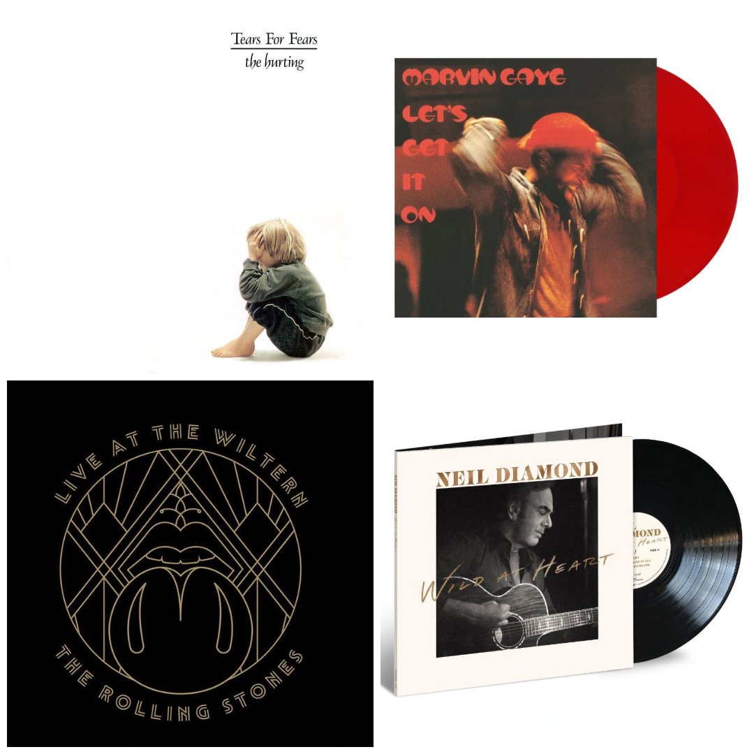 bestvinyldeal's tweet photo. #TearsForFears - The Hurting $20.99 https://t.co/yKO6hv8J7S

#MarvinGaye - Let's Get It On (50th Anniversary) $20.99 https://t.co/eEN5iFVQRX

#TheRollingStones - Live At The Wiltern [3LP] $24.98 https://t.co/esfLDhcyd4

#NeilDiamond - Wild at Heart $19.58 https://t.co/k9uiD8ton8 https://t.co/34654ZBOOc