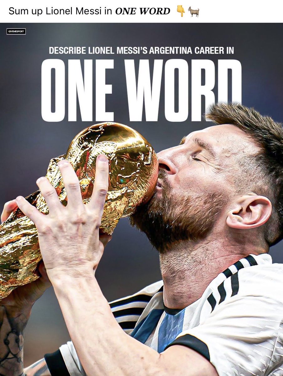 SimplyDpk7's tweet photo. Every dribble was a quiet rebellion.
Every goal, a love letter written in silence.
He carried a nation’s dreams on fragile shoulders
and never once asked them to be lighter. ❤️ #messiretirement #Goat https://t.co/T3ov5UQmPe
