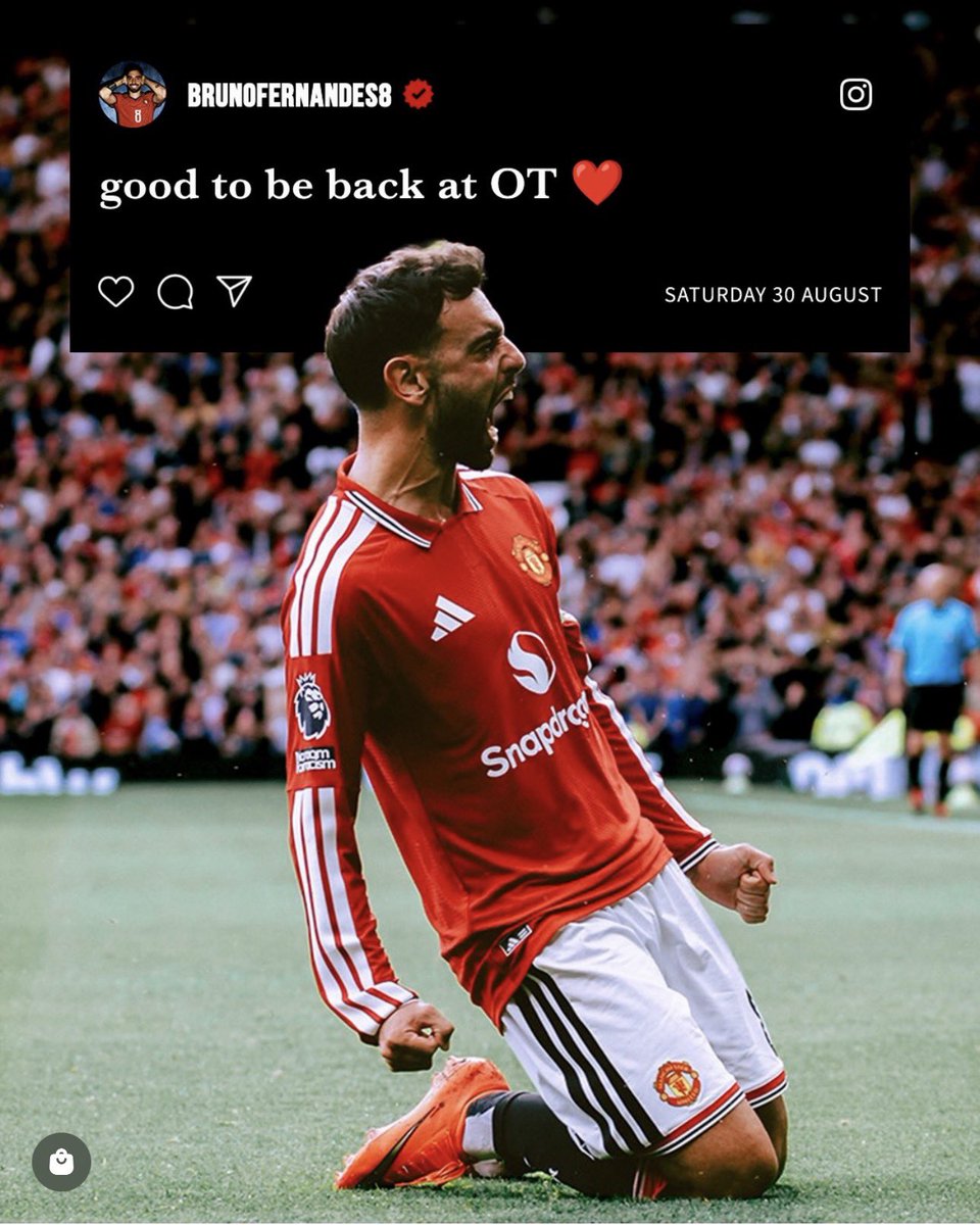 JbJamani's tweet photo. The players felt it too… Old Trafford is BACK! 🔴🔥❤️

#ManchesterUnited #MUFC #RedDevils #OldTrafford #PremierLeague #ManUnited #BrunoFernandes #Rashford #Mbeumo #LisandroMartinez #Maguire #KobbieMainoo #JamaniStandZone 🔴🔥 https://t.co/iCXysFb89D