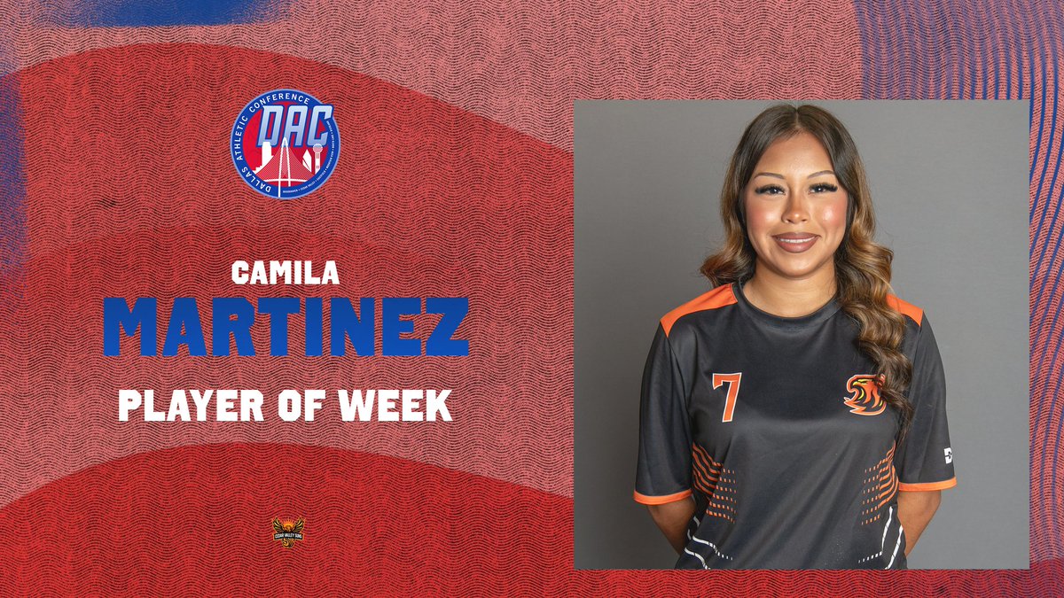 DallasAthConf's tweet photo. Martinez Named DAC Player of Week

🗞️ https://t.co/JLOJQ3t9CJ

#DACSoccer https://t.co/gsTeh2Yq5f