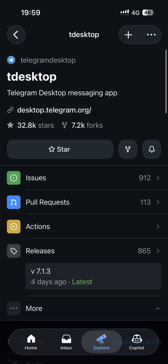 mhmd1911a's tweet photo. @telegram I totally agree https://t.co/6bP80EJ8hM