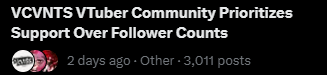 mythryxexe's tweet photo. It's important to remember that we're a place for the forgotten and outcast. Vcvnts isn't about popularity, clout, or fame. Its about support and community. https://t.co/U1ZQKcgXPq