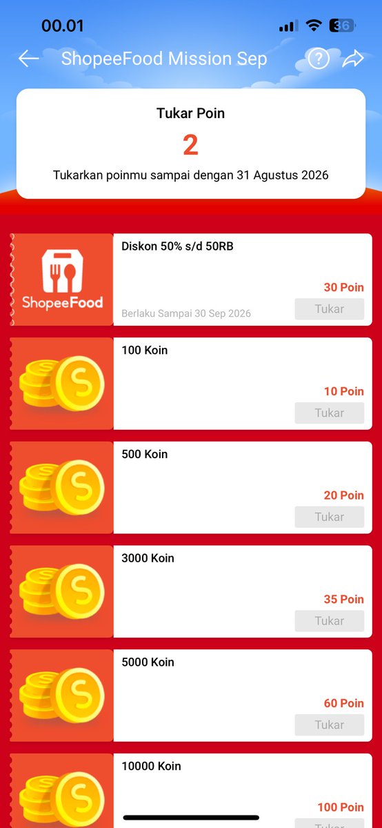 grframadhani24's tweet photo. @kimmyexp Gas shopeefood mission kak

Selesaikan misi-mu dan Menangkan Grand Prize Mobil dan hadiah lainnya! https://t.co/k1WyanXLJf https://t.co/nDafP7OINQ