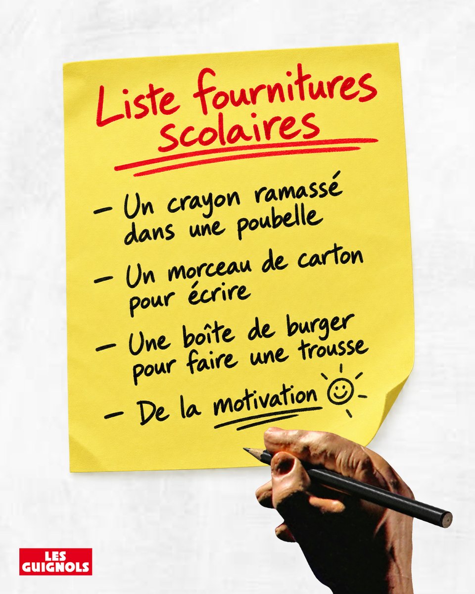 LesGuignols's tweet photo. On a pensé aux budgets serrés ! 😉📚 https://t.co/JAnKSNOzmV