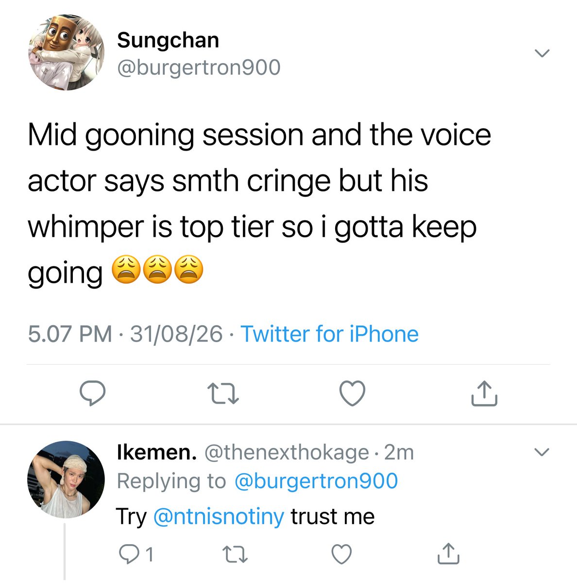 lusminary's tweet photo. Syongton few tweets au ton as malewhimpercreator dan syong as his loyal listener 👀😵‍💫 https://t.co/akfE2D9Fg0