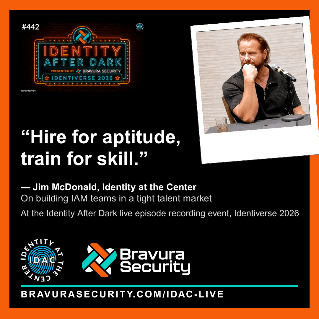 OneBravura's tweet photo. "If we can be air conditioning in the background and it keeps the room cool all the time, that's what we need to strive for."
Bart Allan on identity as a business asset. @IDACPodcast #442.
https://t.co/lCtk3G6UiD
#IDACPodcast #Identiverse #IAMStrategy #IdentitySecurity https://t.co/VYc4gP7Ef9