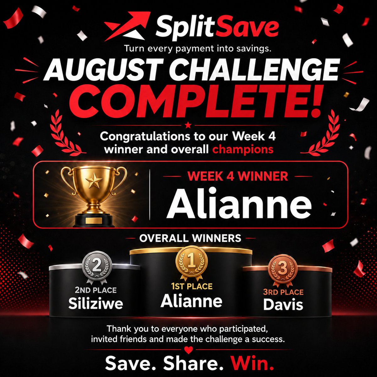 SplitSaveApp tweet picture