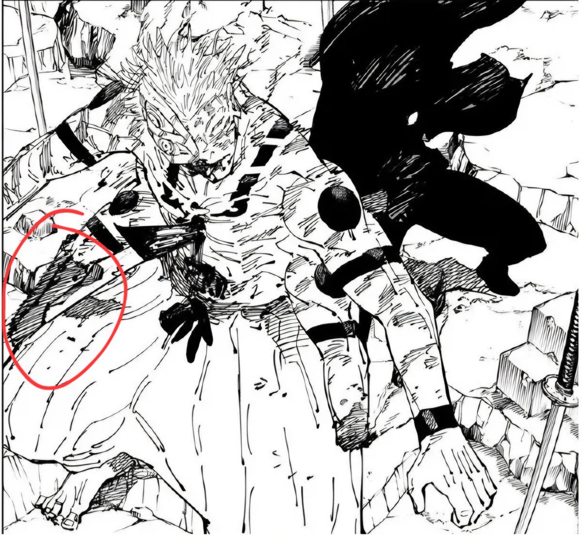 Yoshihithey's tweet photo. @UnSinVidaXD @Diego_R_MandDC Tiene 3 al finam del capitulo, y no tendria mucho sentido que fuera un desmantelar potenciado si lo pensas un poco
Sukuna dice que sin contacto no hace daño letal, lo cual obviamente tambien aplica a un desmantelar con canticos si fuese posible lo haria desde el inicio https://t.co/6QBmUEkKw4