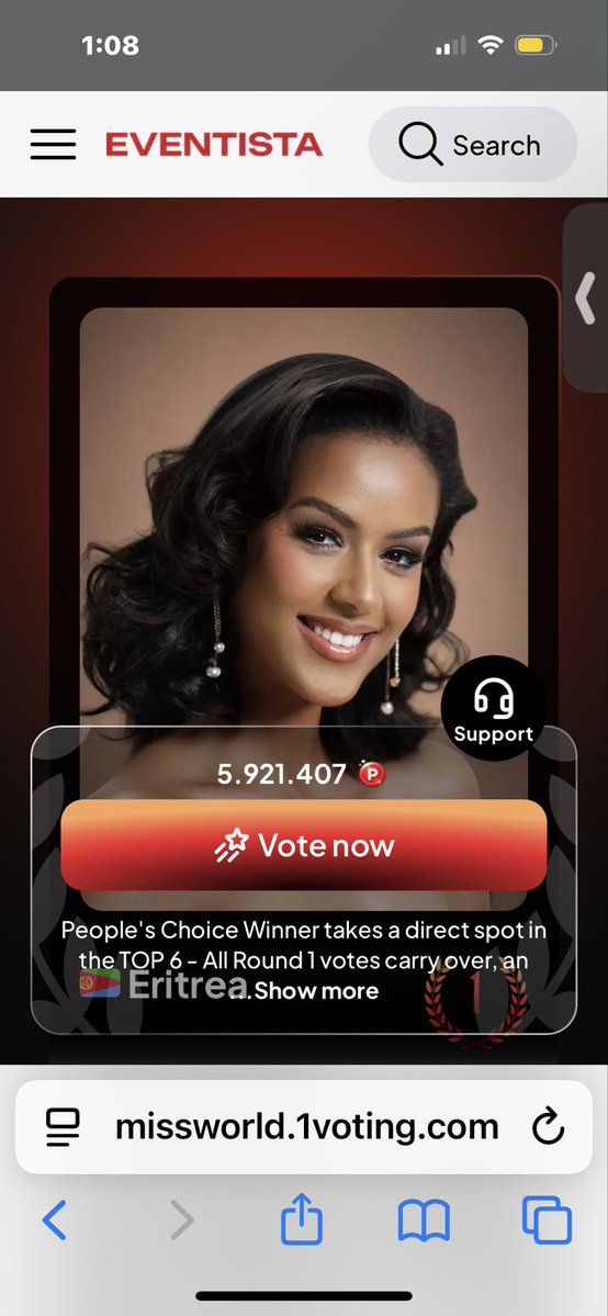 russom_saba's tweet photo. VOTE VOTE 🇪🇷💕🇪🇷🐪🇪🇷💕🇪🇷 https://t.co/z7cpvMtGkk