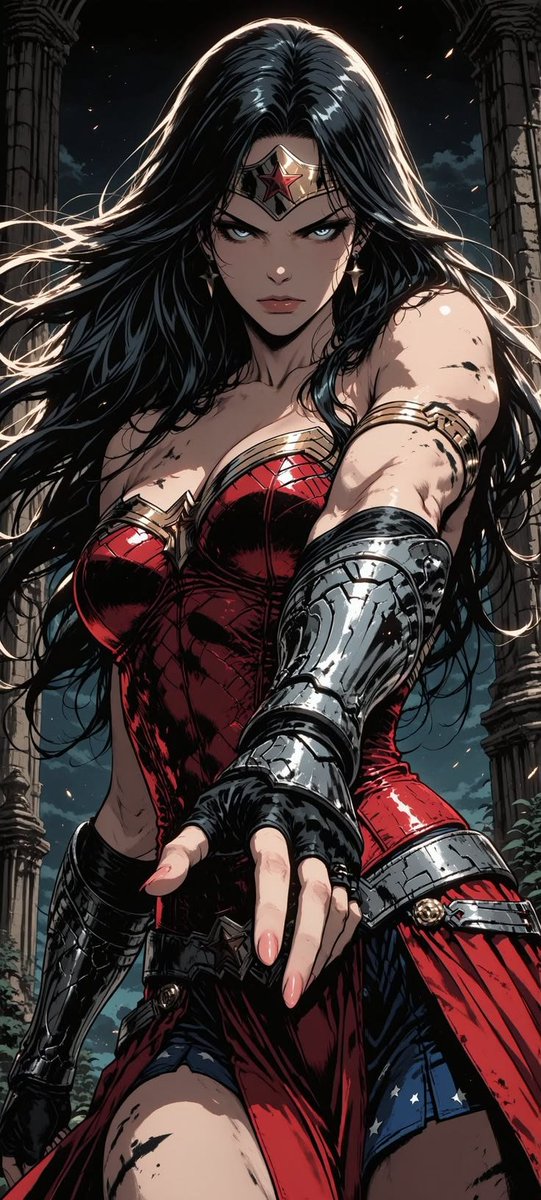 Beyondthinkingd's tweet photo. Wonder Woman https://t.co/95skWfq2EQ