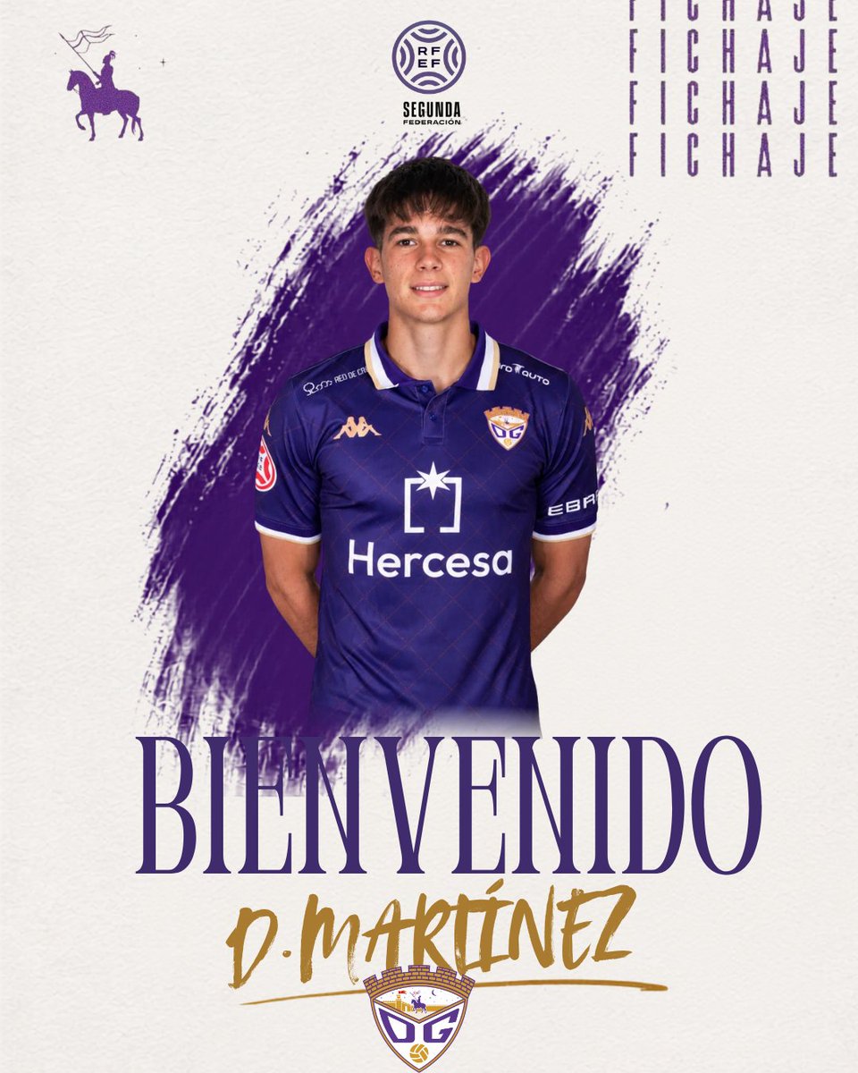 deporguada's tweet photo. 🟣 DANIEL MARTÍNEZ, EL DELANTERO MADRILEÑO SE SUMA AL DÉPOR.

Con 19 años, llega cedido por la A.D. Alcorcón para incorporarse al proyecto morado como jugador Sub-23. 💜🦾

¡Bienvenido, Daniel! https://t.co/ZB7BlQ7oSA