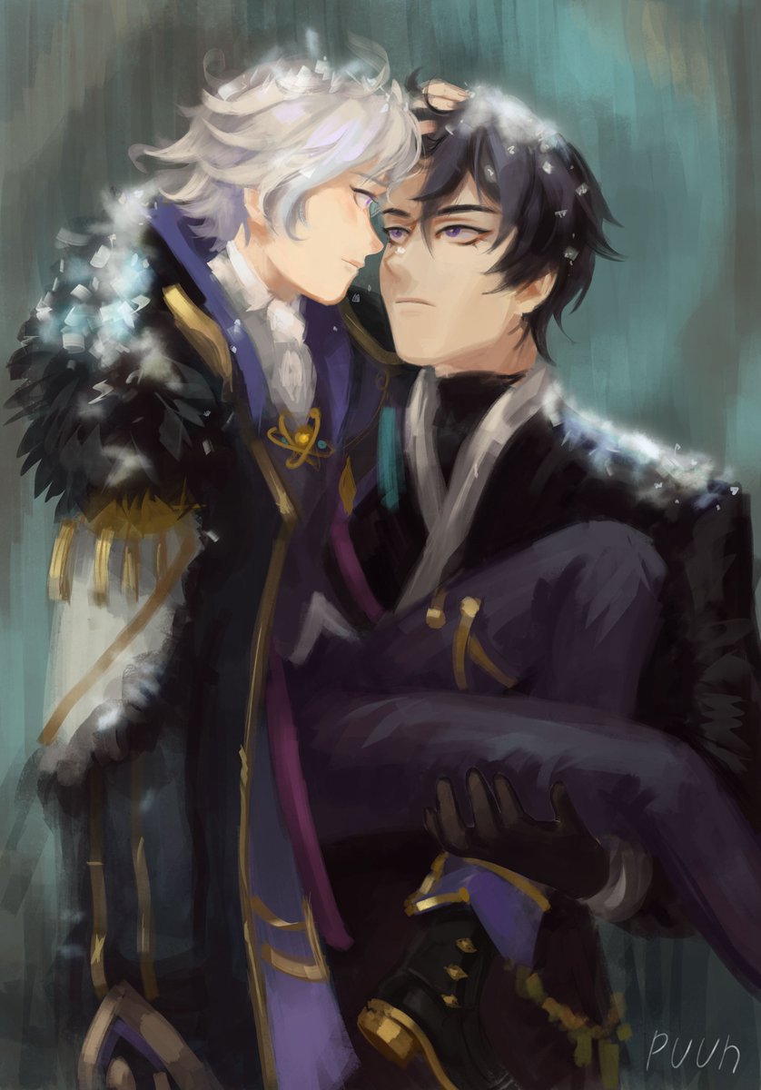 puuh_art's tweet photo. snowy night
#Mitya #Valeriy #valitya #genshinimpact https://t.co/3DaH8ro0TA