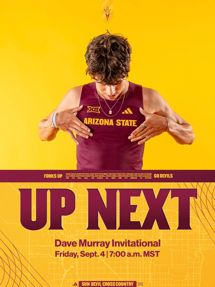SunDevilTFXC's tweet photo. The first meet week of the season is here π
#ForksUp /// #O2V https://t.co/EwXmeVBzKA