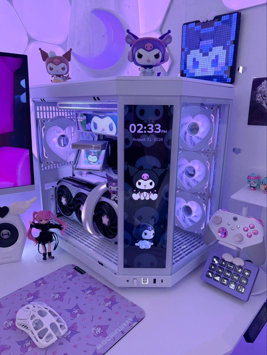 MochiFlurry's tweet photo. Happy new week! 🖤💜 https://t.co/vcqLzxK59t