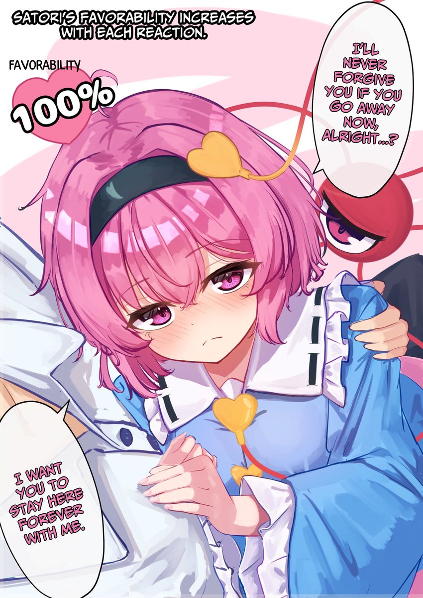 Satori11_'s tweet photo. art by @Pico_kimuchi 😇

#さとり #東方 #東方Project #Touhou #古明地さとり #Satori #Satori_Komeiji https://t.co/0TgZIGj1yg