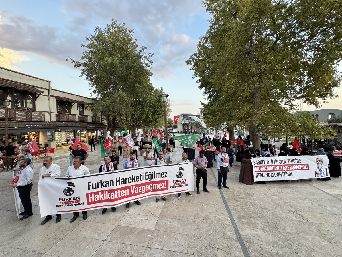 FurkanHMaras's tweet photo. Furkan Hareketi Kahramanmaraş Olarak bugün özgürlük için meydanlardayız! 

Talimat Saraldan
Zulümle KalkınmaPartisi
28Şubat DevamEdiyor https://t.co/kHBYWZHSzV