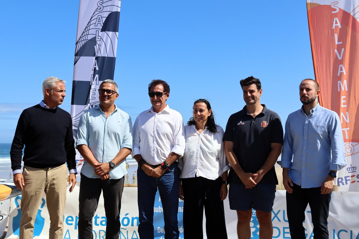 carballo_gal's tweet photo. 🏊‍♀️🌊 Do 1 ao 6 de setembro, a praia de Razo acollerá os campionatos de España xuvenil, júnior e absoluto de salvamento e socorrismo, cunha participación de máis de 600 deportistas chegados de distintos puntos do Estado.

Toda a info: https://t.co/odiGX9UQ52 https://t.co/fBzVZOLvmX