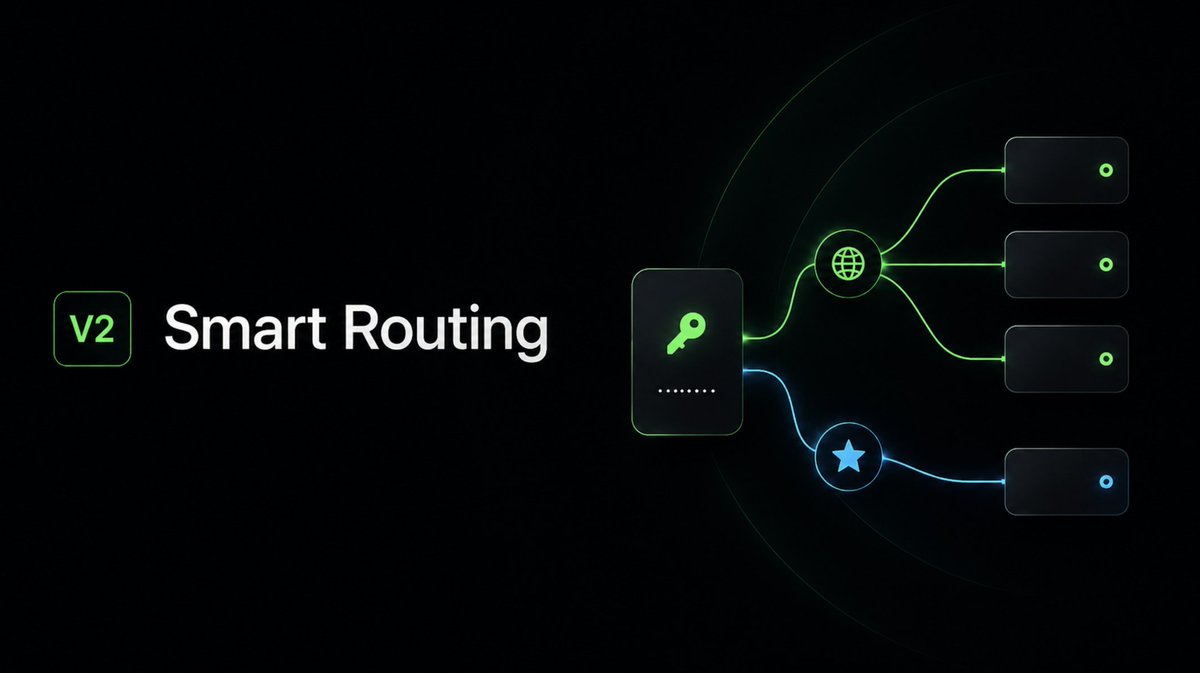 OnlistHQ's tweet photo. Smart Routing V2 is live.

You can now set routing rules for each API Key, choose between all providers or only the providers you follow, and get smarter failover with sticky sessions.

Our referral program is also live. Invite friends to Onlist and earn commissions from their usage.