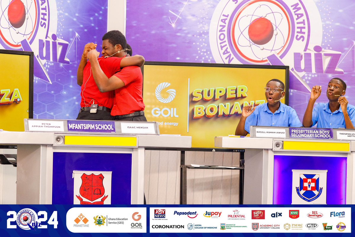 NSMQGhana's tweet photo. The last time…. 

PRESEC | BOTWE | BOMPATA PRESBY
Up next! 

#NSMQ2026 #NSMQQuarters #Primetime https://t.co/eJOiDcEN5D
