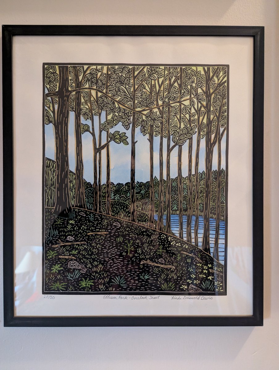TikiDudeMichael's tweet photo. Hanging art, Monday.
Linda Griswold Davis, Rochester NY. https://t.co/Hxk9atmRtq