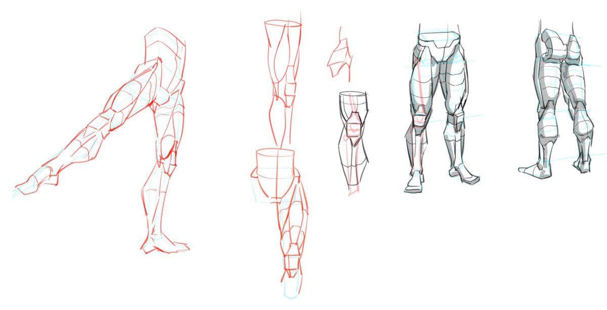 Desquolor's tweet photo. continued tenten leg studies. just gunna be more relentless drilling until i understand legs a little more https://t.co/D4uFxQO9mw