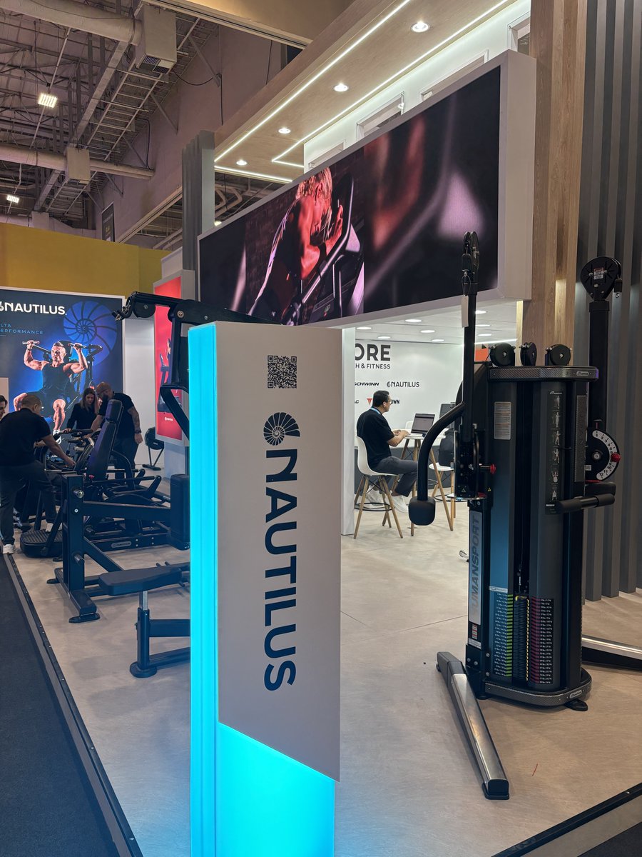 CoreHandF's tweet photo. After six years away, Core Health &amp; Fitness Brazil was back at Fitness Brasil.

We reconnected with longtime customers, met new partners, and showcased Nautilus, Schwinn, StairMaster, Star Trac, and Throwdown.

Plenty of momentum for what comes next in Brazil. 🇧🇷 https://t.co/LDykvhQuDr