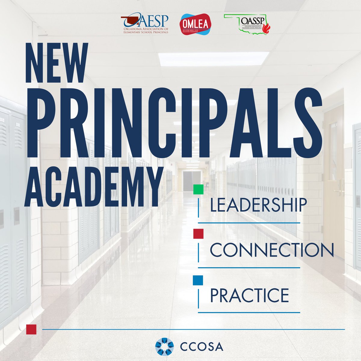 CCOSA's tweet photo. New principals, you don’t have to navigate your first years of leadership alone.
CCOSA’s New Principals Academy provides practical learning, meaningful connections, &amp; support designed specifically for new school leaders. 
Register: https://t.co/vngPsdVIRu https://t.co/eBNfeDGVJX