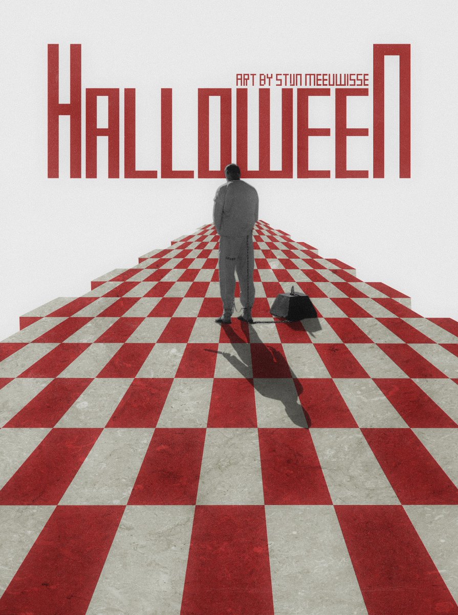 postersbystijn's tweet photo. "He's waited for this night... he's waited for me... I've waited for him..." - Artwork by me

#Halloween #MichaelMyers https://t.co/hVqaQbjKgM
