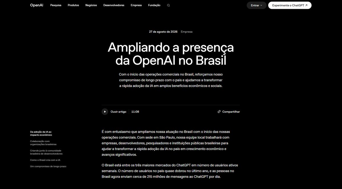 AnaliseGeopol's tweet photo. 🇧🇷🇺🇸 O ITA fechou parceria para compartilhar dados com a OpenAI, empresa dos EUA por trás do ChatGPT. Por ser uma das maiores instituições de engenharia militar do Brasil, o acordo levanta suspeitas sobre a entrega aos EUA de dados sensíveis para a soberania nacional. https://t.co/SMmXKSEkqz