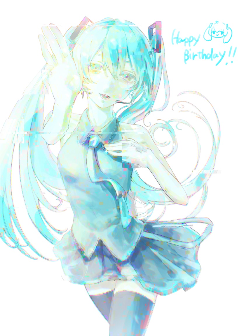 M_zazan's tweet photo. Happy birthday❕
#初音ミク生誕祭2026 https://t.co/njMgFAW0sA