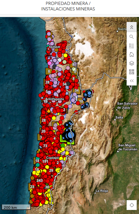 sernageomincl's tweet photo. 🗺️ Explora la información minera y geológica de 🇨🇱
#Sernageomin dispone de visores y plataformas digitales para consultar información sobre propiedad e instalaciones mineras, relaves, yacimientos, minerales críticos y datos geológicos, entre otros.
🔎https://t.co/FZd58aMsm8 https://t.co/E4GNwSsPGh