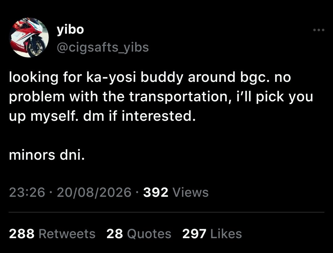 ykhasau's tweet photo. YOSI BUDDY
— #yizhan / #bjyx short taglish au

wherein Yibo finds himself posting on X, looking for a “ka-yosi buddy” to have someone to relieve his stress with. https://t.co/EzTHjnKoa0