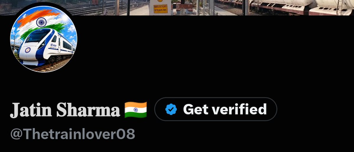 JatinSharma2106's tweet photo. Dear Friends &amp; Followers I Have Changed My User Name From @Thetrainlover08 To @JatinSharma2106 This Is For Acknowledgement Of You All. 

Thanks. https://t.co/MYAiR3Sazh