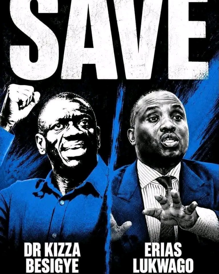 Jjingoashrafk's tweet photo. Pray for Dr Kizza Besigye and Erias Lukwago, they have been evacuated from Luzira Prison for medical care. https://t.co/OoHIXqtfGJ