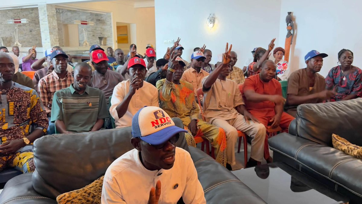 yeripros's tweet photo. NDC BAYELSA CENTRAL CANDIDATE HOSTS KOLGA LEADERS TO STRATEGIC MEETING

The Bayelsa Central Senatorial Candidate of the Nigeria Democratic Congress (NDC), Arc. Reuben Okoya played host to NDC leaders, LGA Executive, and Ward Executives from the Kolokuma Opokuma Local Government Area of Bayelsa State, amid intensified efforts to strengthen the grassroots structure ahead of the 2027 general elections.

The meeting was attended by Hon. Wisdom Fafi, representing Kolga Constituency II in the Bayelsa State House of Assembly; Brigadier General Abel Mineum (Rtd.), NDC Bayelsa Central/Kolga Caucus Chairman; and Mrs. Helen Ajoko, State Deputy Women Leader.

Discussions focused on party unity, grassroots mobilisation, teamwork, and strengthening the party’s organisational structure across the local government area.

The stakeholders stressed the importance of closer collaboration between party leaders and grassroots members in building a formidable structure capable of delivering electoral success in 2027.

The meeting ended with renewed commitment to unity, grassroots engagement, and collective action as the NDC continues to expand its presence across Kolga and Bayelsa State.