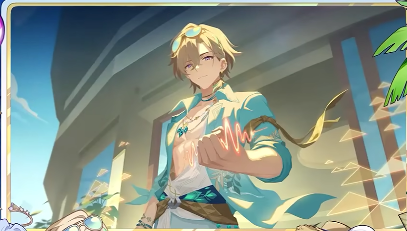 HsrOpal's tweet photo. Aventurine's animated video is about him trying to find the traitor amidst the Stonehearts!

This is relevant because we know from his Character Story 3 that he looked into Obsidian and Opal. There's a decent chance both of them show up here (also as a tease!) https://t.co/13IJ68mNPy