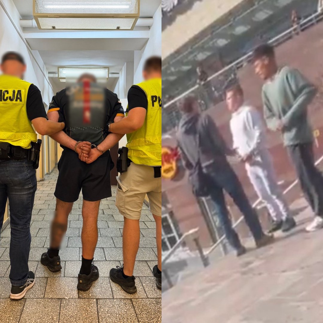 KonradBerkowicz's tweet photo. Wystarczyło kilkanaście godzin, aby służby ustalili i zatrzymali 50-letniego mieszkańca Poznania PODEJRZEWANEGO o znieważenie Ukrainki. Z drugiej strony do tej pory nie został ujęty sprawca napaści na Polaka - sprawa trwa już wiele tygodni. Oto obraz dzisiejszej Polski w pigułce. https://t.co/4x44Tn4peA