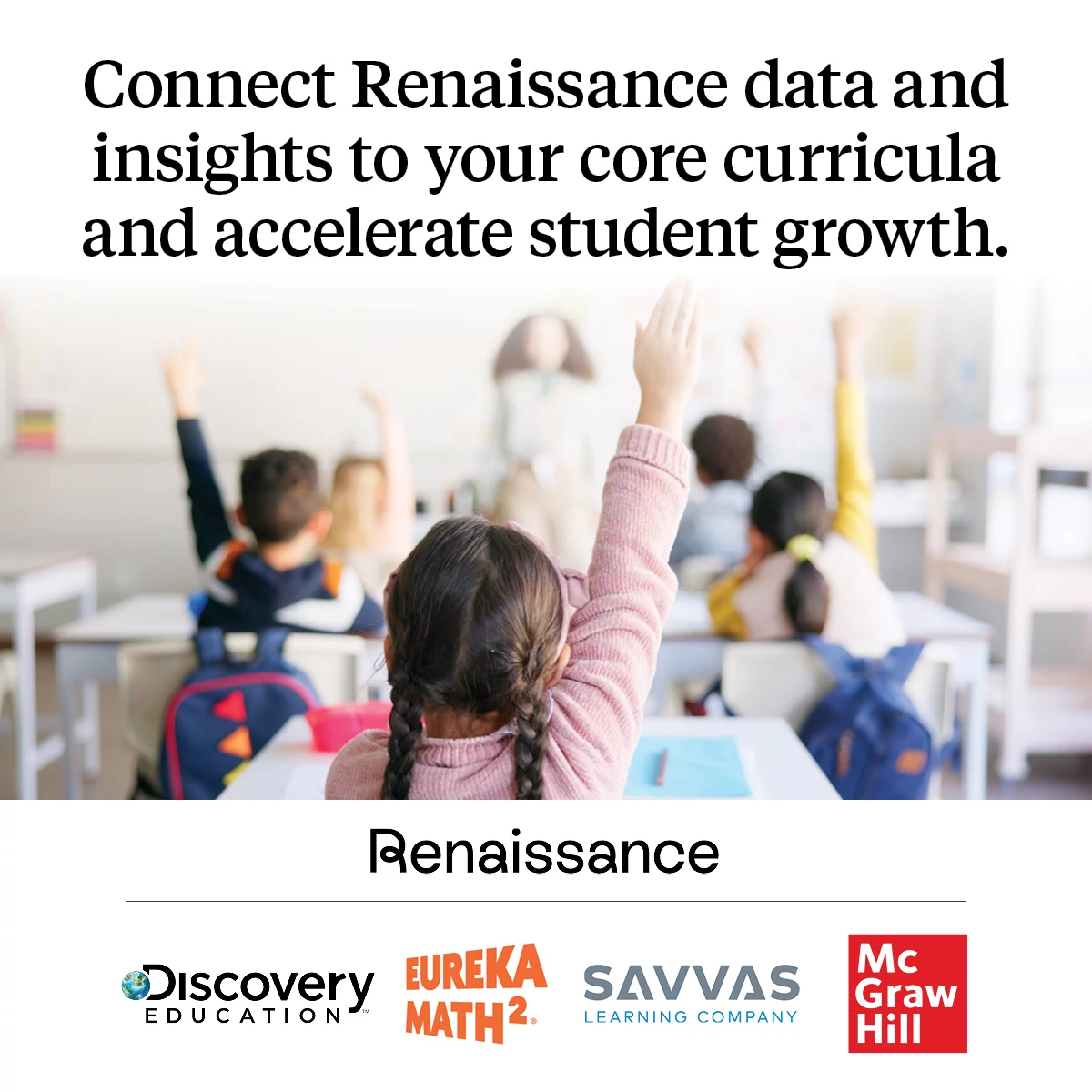 RenLearnUS's tweet photo. Assessment data here. Curriculum there. That gap costs teachers time.

Renaissance Core Publisher closes it, connecting your assessment data to the materials you already use.

Learn more: https://t.co/fky6qLZ62c https://t.co/hqu3CMlNuT