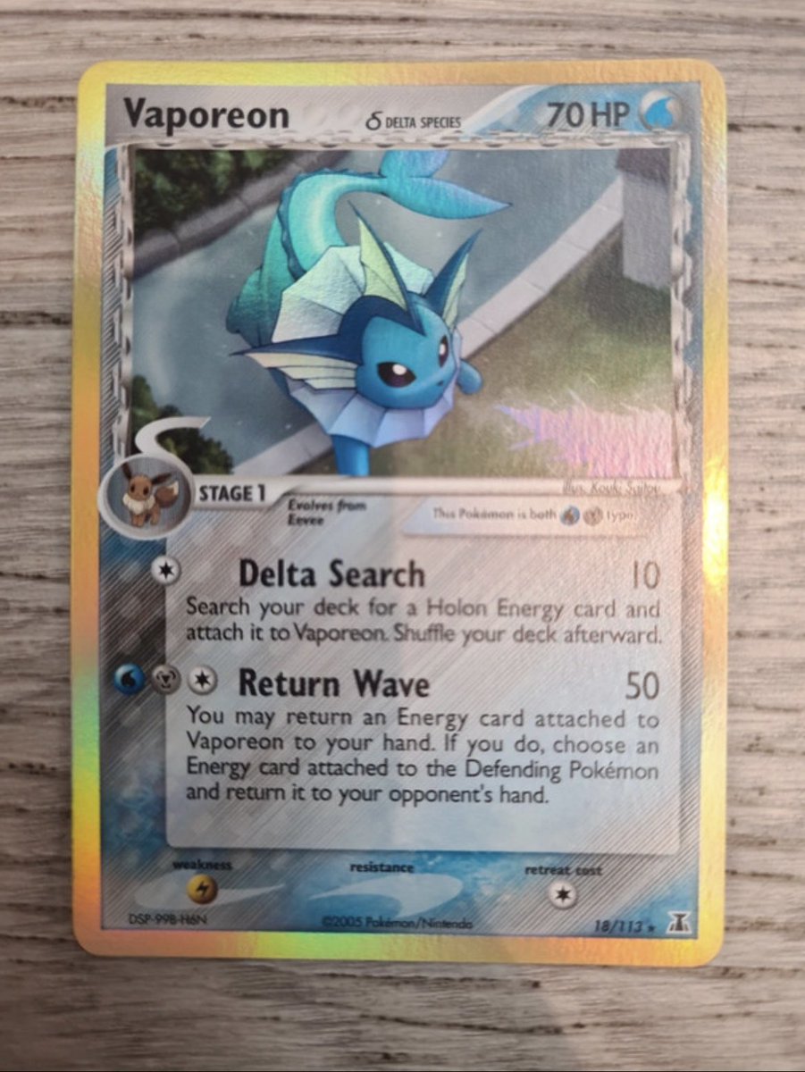 Blockcloudcho's tweet photo. Hey everyone! 🌟
 awesome Pokémon cards for sale! 
 Delta Species Vaporeon (18/113)
 Delta Species Jolteon (7/113)
 Delta Species Umbreon (17/113)
 Ninetales Ex Power Keepers (19/108)
✨ Condition: Near Mint / Mint ✨
#Pokemon #PokemonCards #ForSale #Vaporeon #Jolteon #Umbreon https://t.co/ZrqOsZC32C