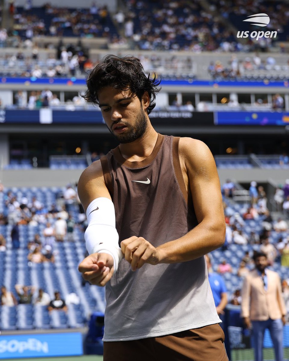 usopen's tweet photo. Carlos Alcaraz. 
Eso es todo. 
Ese es el post. https://t.co/VnhzlbbH3R