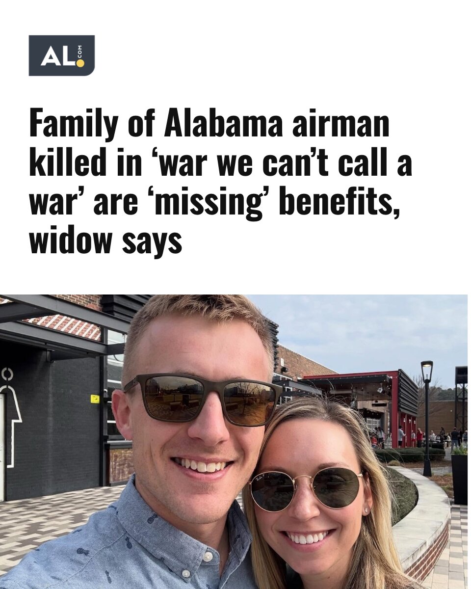 aldotcom's tweet photo. “So not only was my husband killed in a war he never wanted to participate in, but now the benefits we’re left with are being dictated by semantics and public perception.” https://t.co/HGsse7zIib