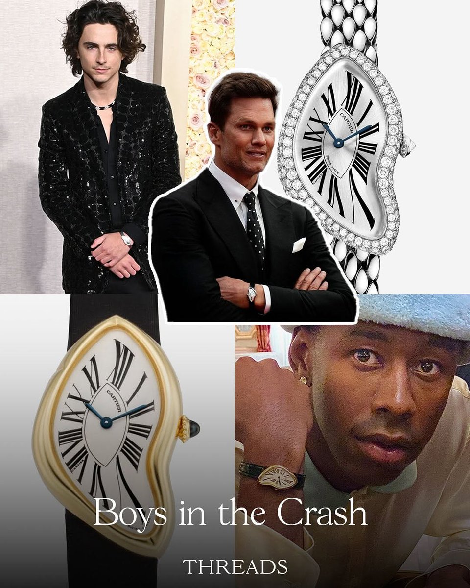 luciobagini314's tweet photo. Born in London in 1967, the Cartier Crash’s warped silhouette echoed the surrealist art movement. Fast forward, and it’s still a cult favourite.

🔎: Cartier Crash, luxury watches, accessories, celebrity style, style inspo, personal shoppers https://t.co/lZvSt1xCSO