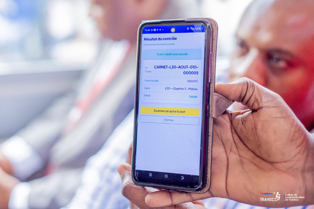 KomuEtienne's tweet photo. TRANSCO : le DG Jérémie KILUBU MATONDO donne le coup d’envoi de la billetterie électronique

Une nouvelle étape dans la modernisation de TRANSCO vient d’être franchie. Ce lundi 31 août 2026, le Directeur Général de TRANSCO, M. Jérémie KILUBU MATONDO, a officiellement lancé la ... https://t.co/tF5DN4WiDf