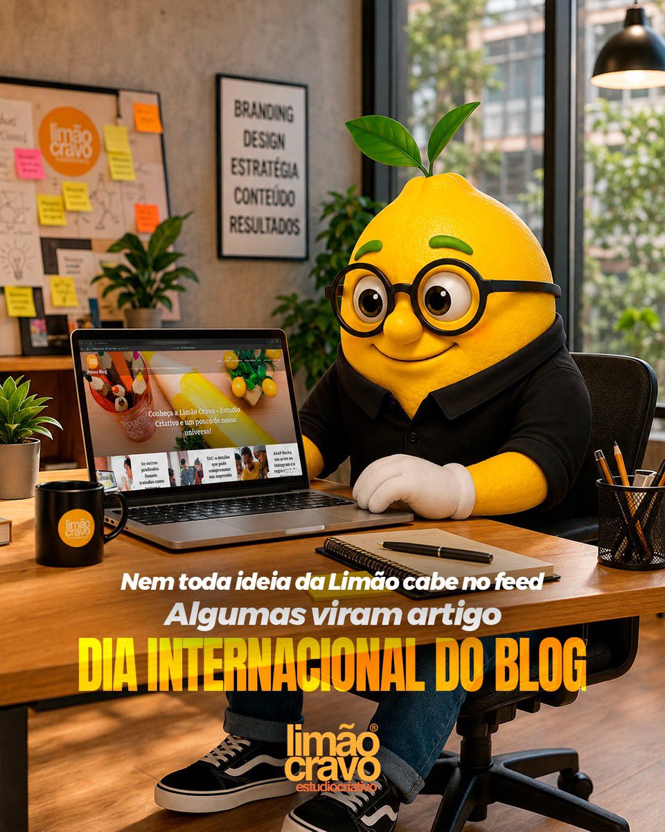 elimaocravo's tweet photo. O feed mostra uma parte do que pensamos. O blog nos dá espaço para ir além. 🍋

É lá que a Limão Cravo aprofunda conversas sobre design, branding, publicidade, comportamento, tecnologia e tudo aquilo que vem transformando a comunicação.

📲 Acesse: https://t.co/igISMBRDZN https://t.co/Ec6iTWyNOD