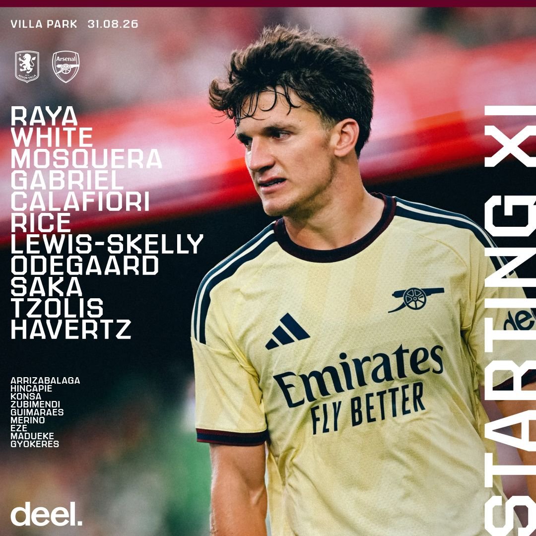 Mr_Arsenal256's tweet photo. 🟡 𝗧𝗘𝗔𝗠𝙉𝙀𝙒𝙎 🔵 

Unchanged for Monday night football 🔐

🤝 Presented by @deel https://t.co/da8CEztVZz