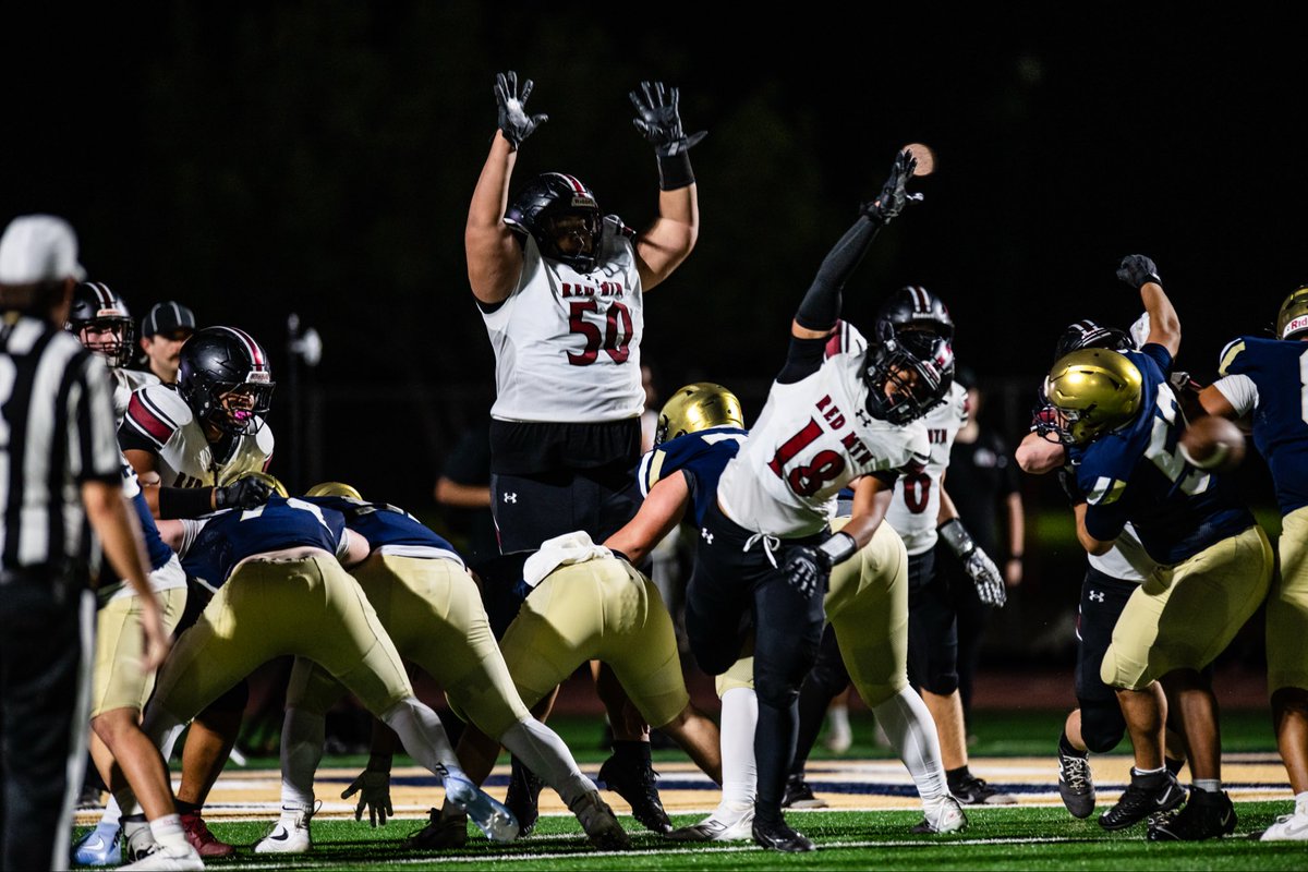 RedMtnFootball's tweet photo. Congratulations to our Week 1
@Burritoexp 

Player of the Week recipient:
@alatinilutui 

Tini had 4 tackles 2 blocked FG’s and an interception. 

Huge thanks again to @Burritoexp for supporting RM football. https://t.co/WfP2twQ1GB